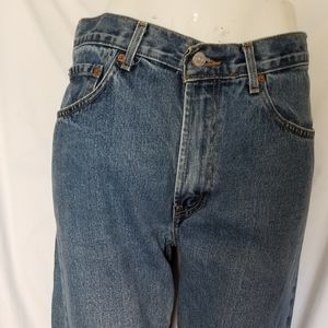 Levis 505 Regular Fit Jeans Medium Wash Pants Waist 34 x 29 Cotton